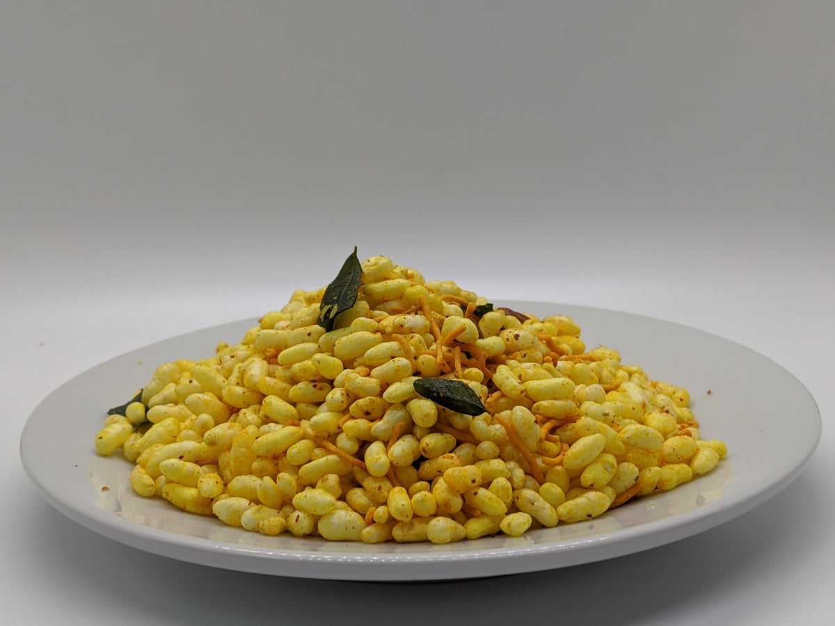 Mamra Types Garlic Mamra 1 lbs – Laxmi Farsan